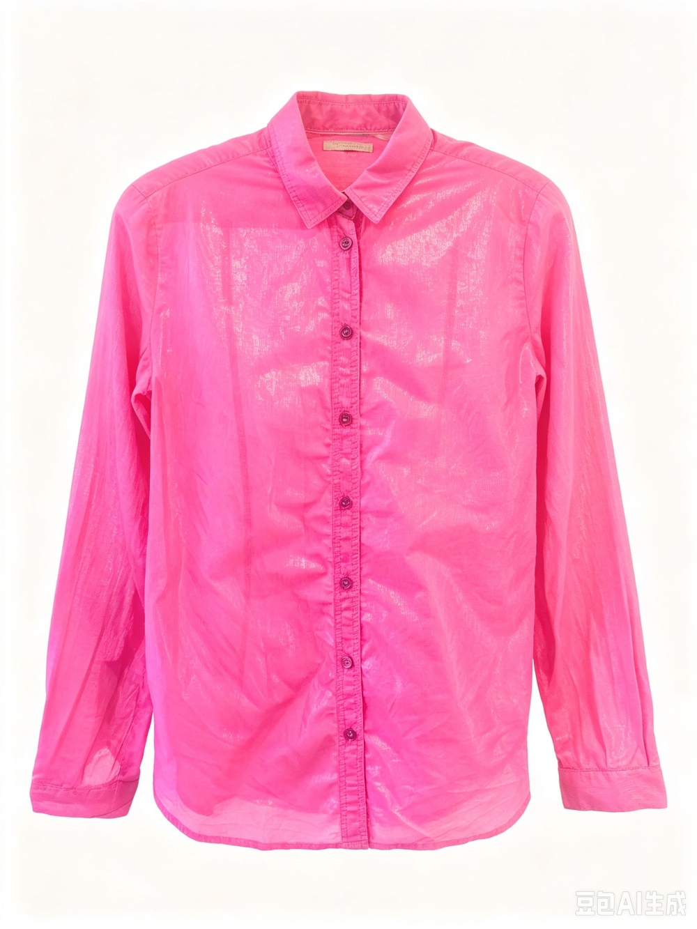 Burberry Brit pink button down blouse